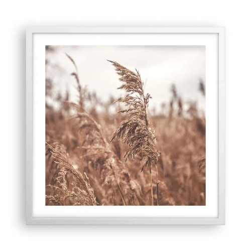 Poszter fekete keretben - Ősz van már a mezőkön - 50x50 cm