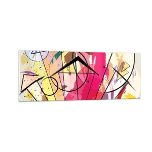 Üveg kép - Robbanás - 140x50 cm