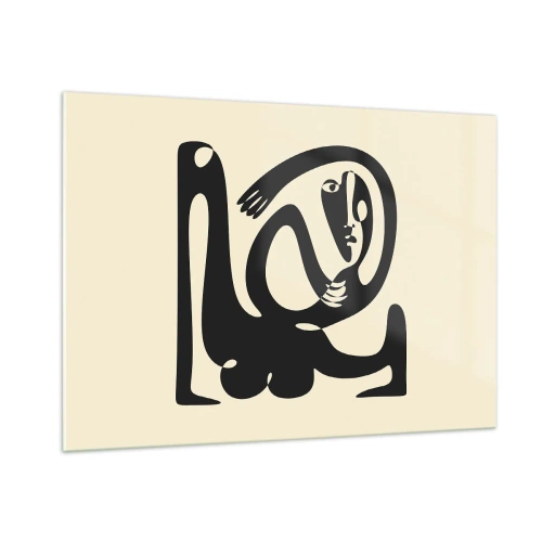 Üveg kép - Majdnem Picasso - 100x70 cm