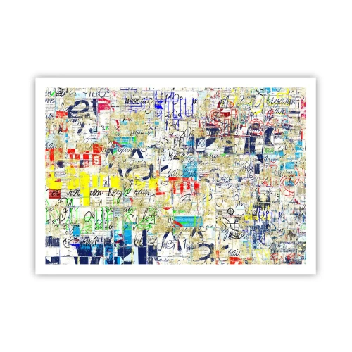 Poszter - Egyszerűen tetszik a szemnek - 100x70 cm