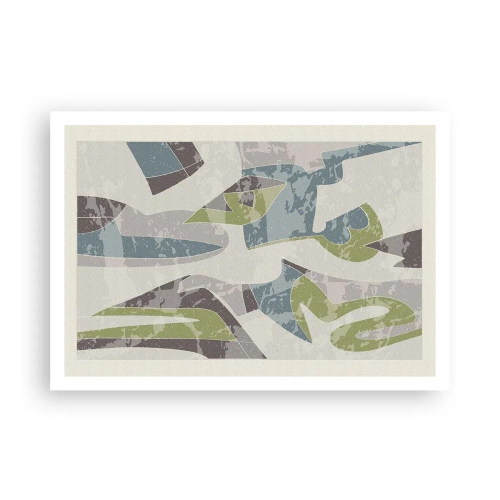 Poszter - Kompozíció üveg mögött - 100x70 cm