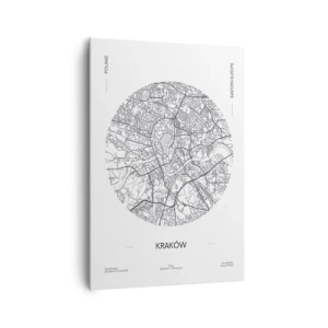 Vászonkép - Krakkó anatómiája - 70x100 cm