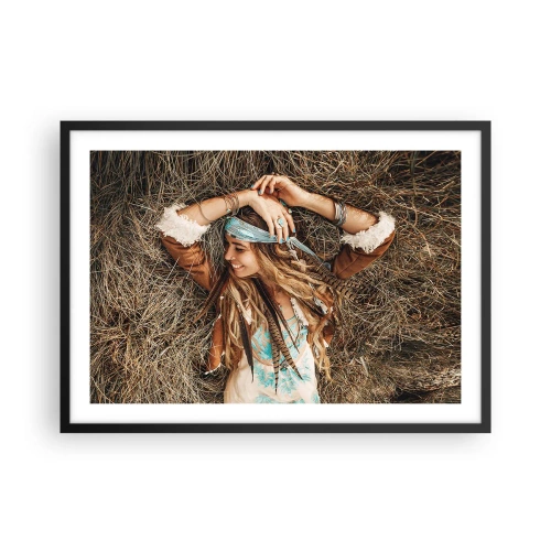 Poszter fehér keretben - Útban a szerelem nyara felé - 70x50 cm