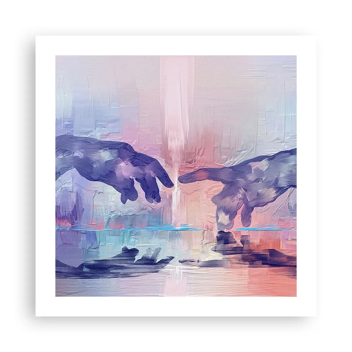 Poszter - Az élet isteni szikrája - 50x50 cm