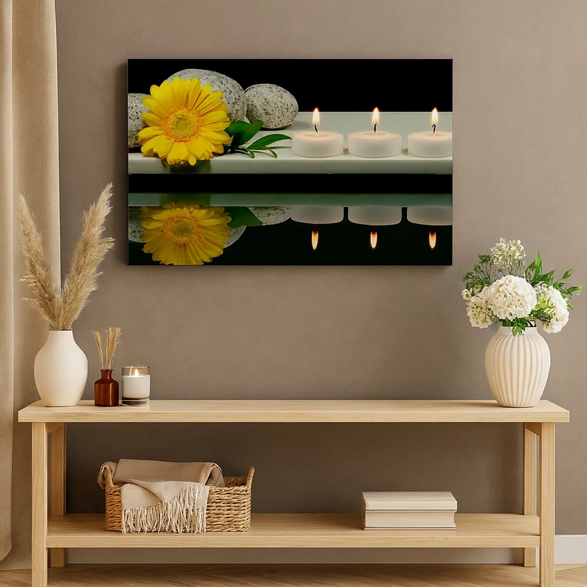 Vászonkép - Az érzékek megnyugtatása - 30x30 cm