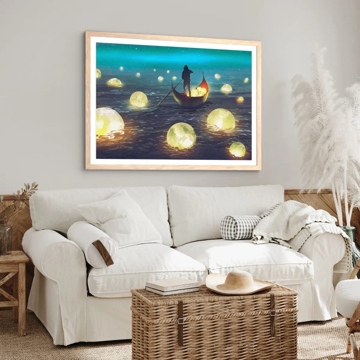 Poszter világos tölgy keretben - Olyan dolgok, amelyekről a filozófusok soha nem álmodtak - 100x70 cm