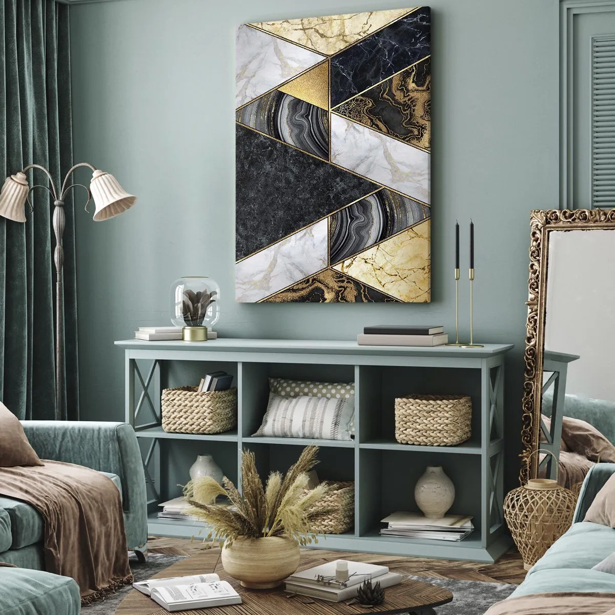Vászonkép - Kőről kőre - 50x70 cm