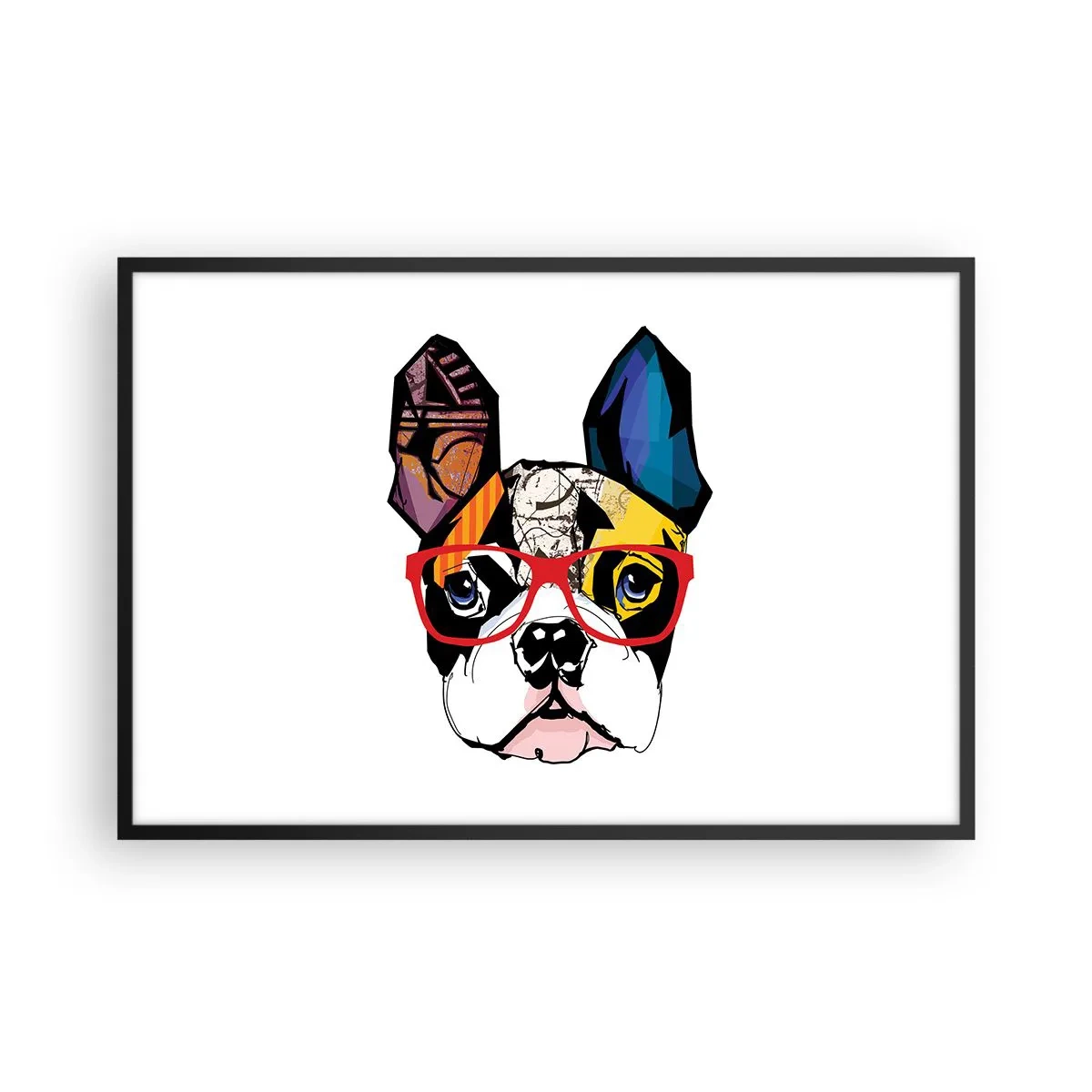 Poszter fehér keretben - Értelmiségi - 91x61 cm