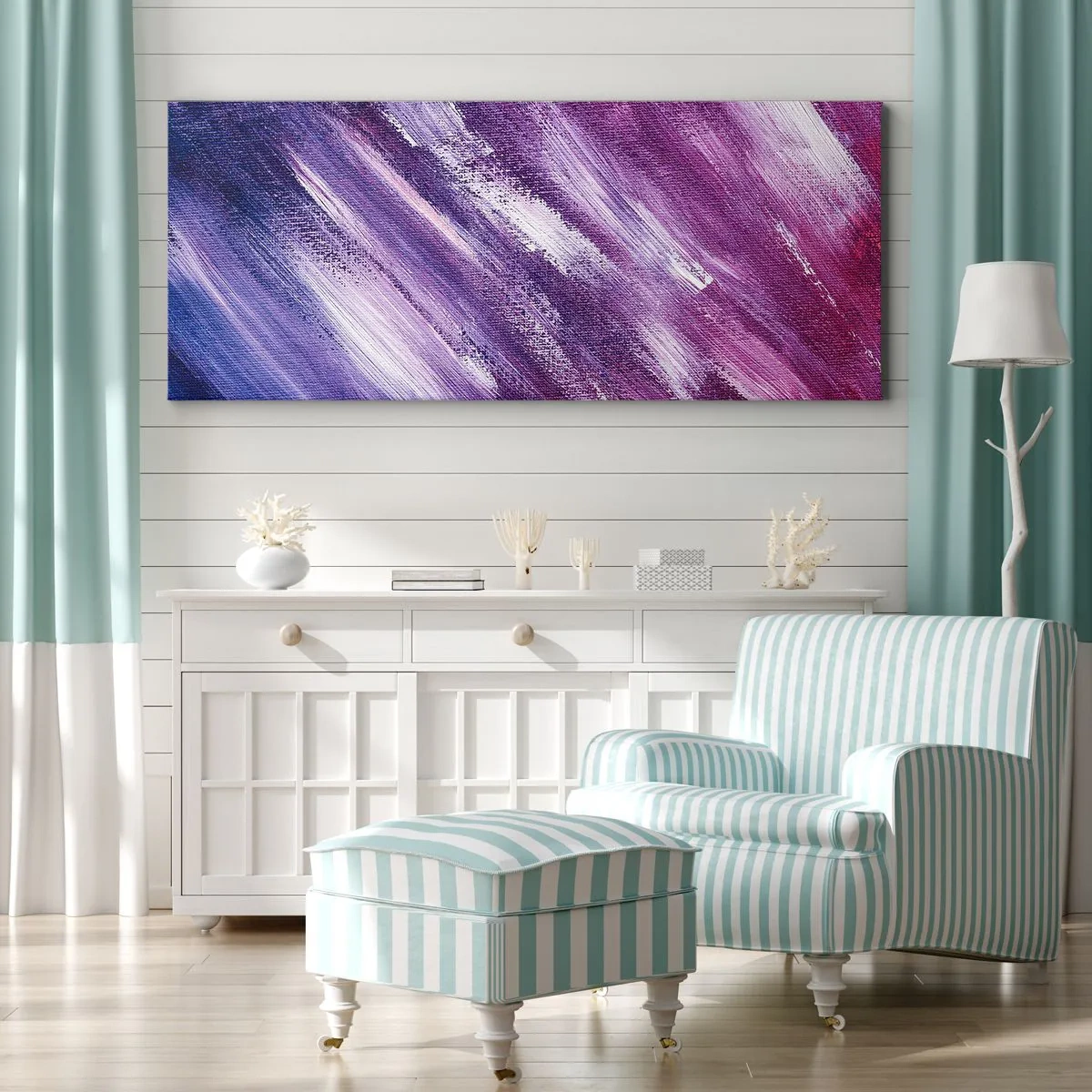 Vászonkép - Amikor napsütéses szél fúj - 160x50 cm
