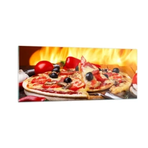 Üveg kép - From Italy with love - 100x40 cm