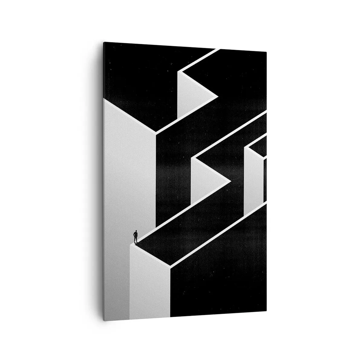 Vászonkép - Magány a csúcson - 80x120 cm