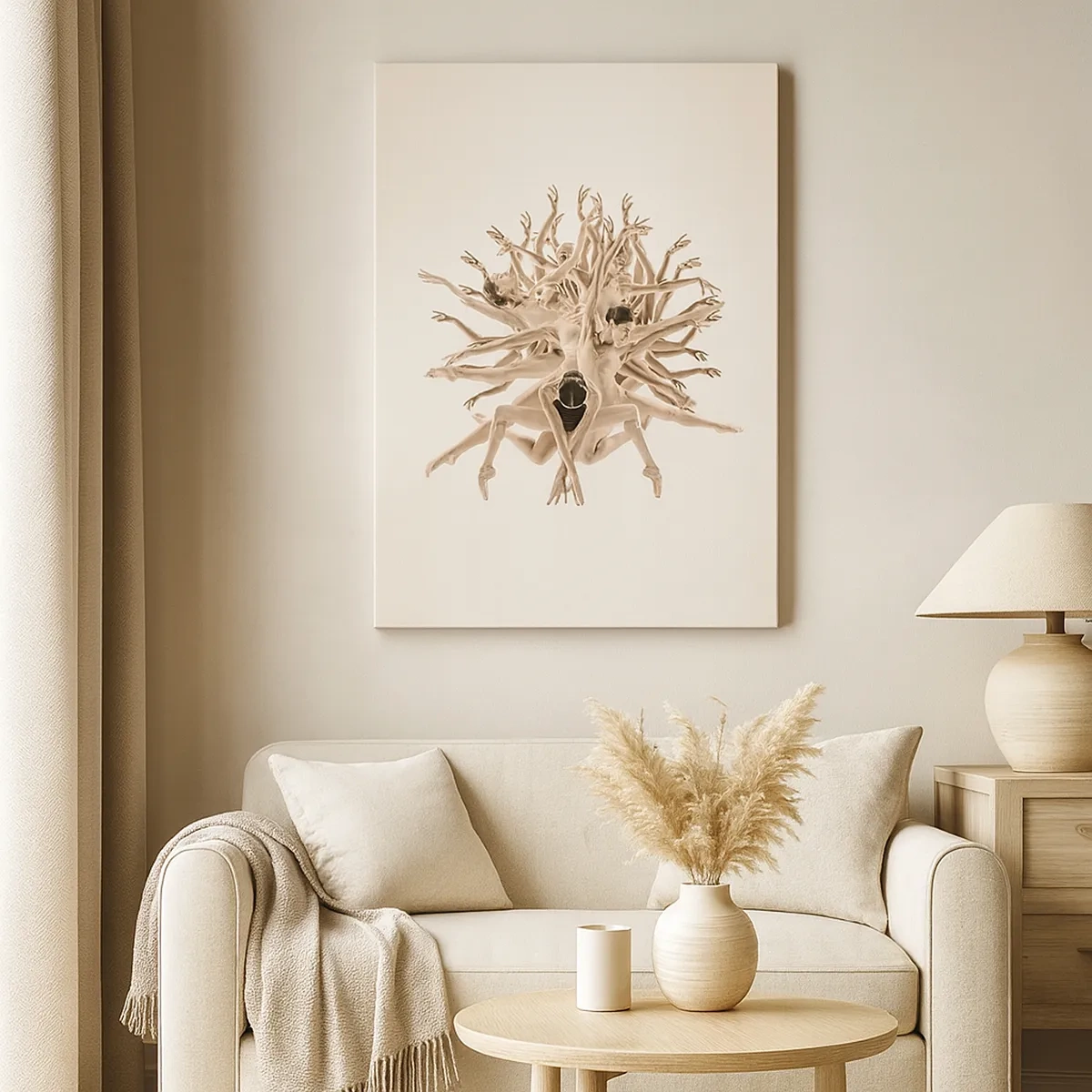 Vászonkép - Virágzás a táncban - 50x70 cm