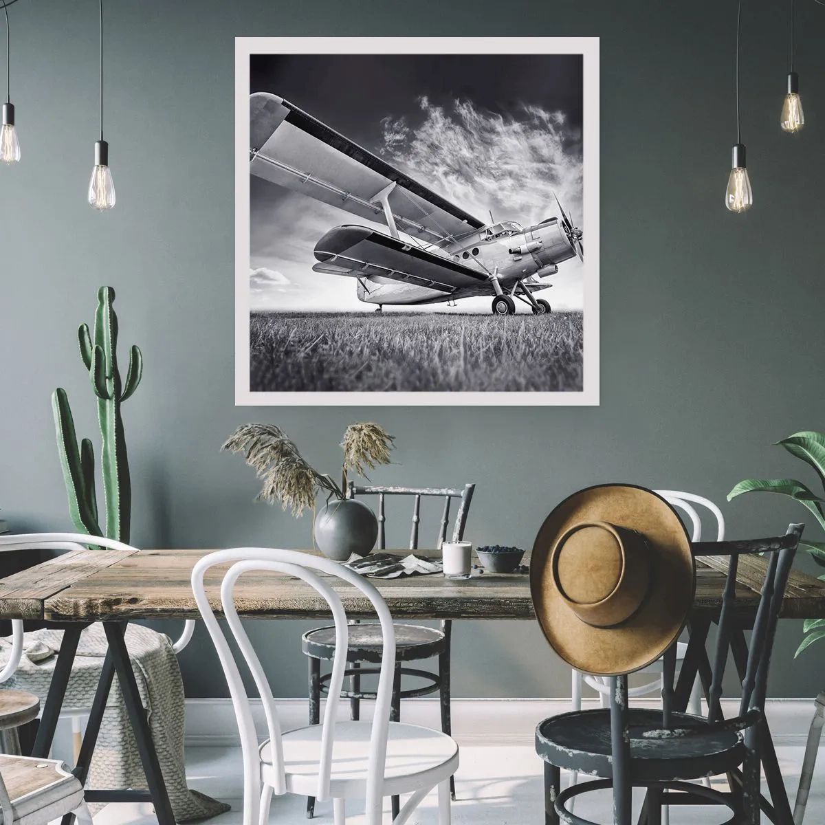 Poszter - A szárnyas vándor - 40x40 cm