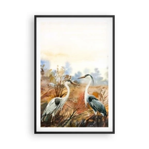 Poszter fehér keretben - Hová ősszel? - 61x91 cm