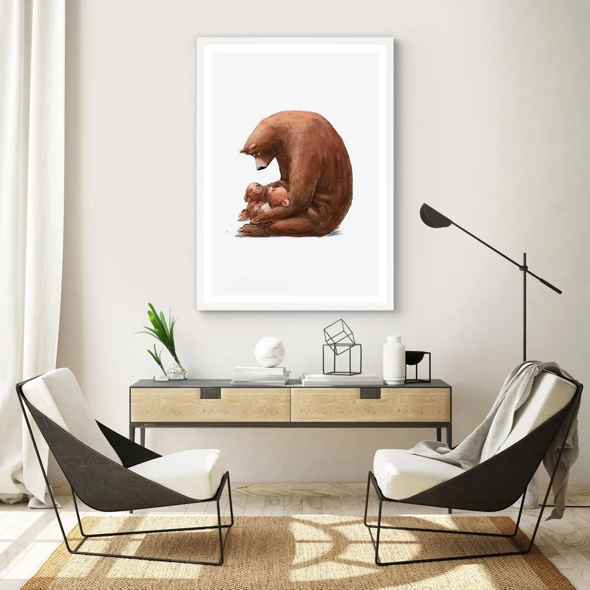 Poszter fekete keretben - Szép álmokat gyerekek - 50x70 cm