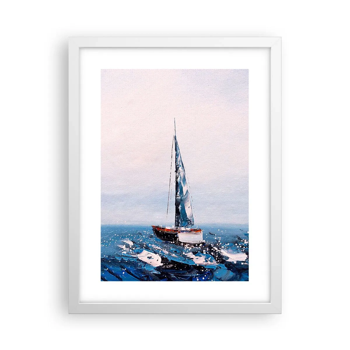 Poszter fekete keretben - A szél testvérisége - 30x40 cm