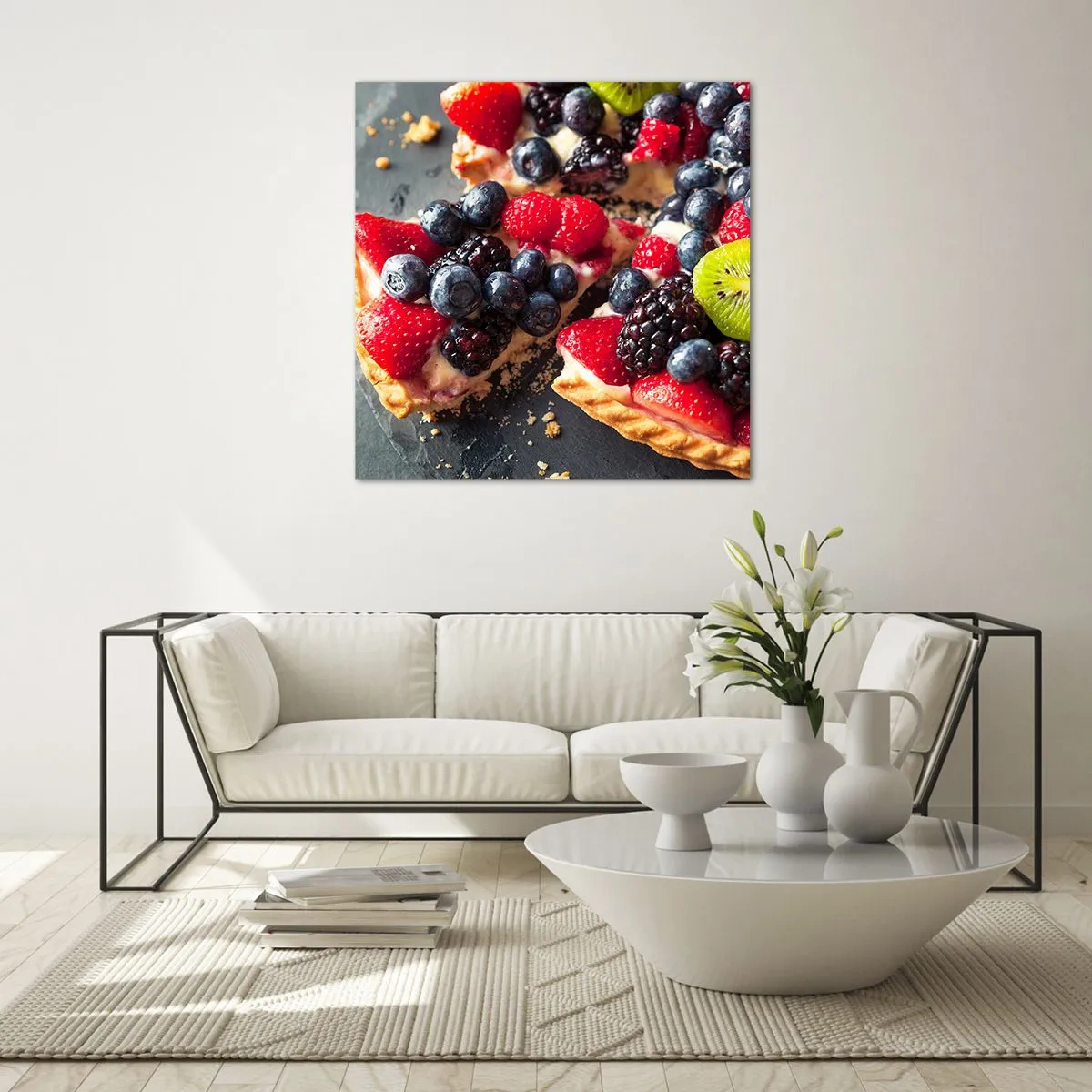 Üveg kép - Dolce vita! - 30x30 cm