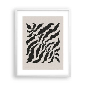 Poszter fekete keretben - A tér természete - 40x50 cm