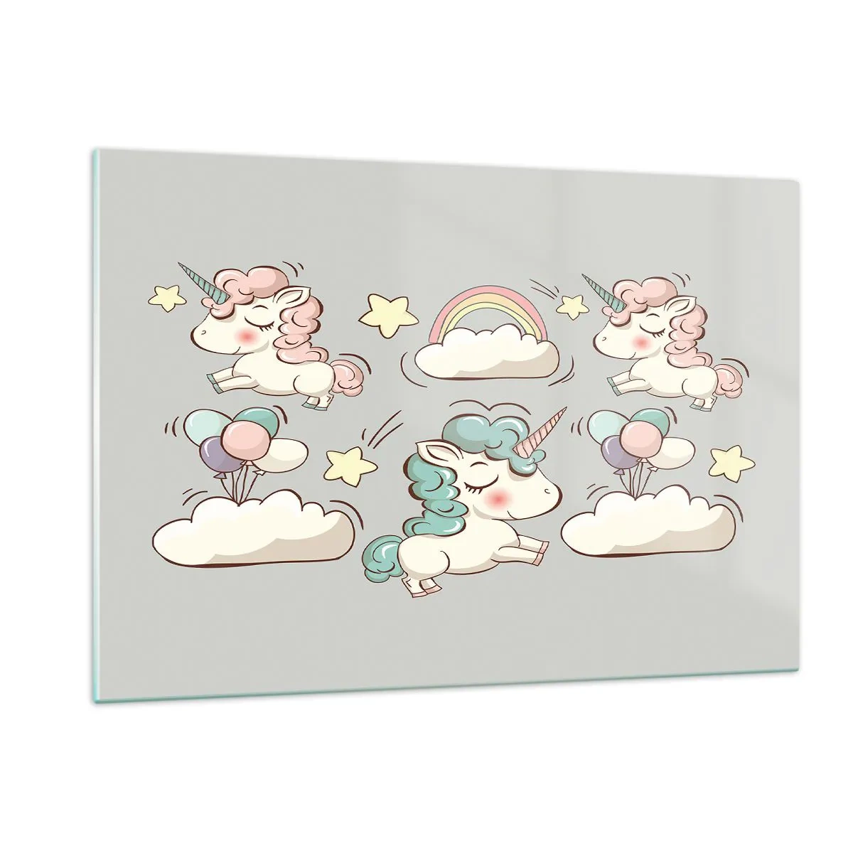 Üveg kép - Biztosan léteznek... - 120x80 cm