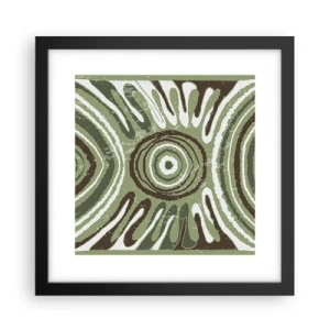 Poszter fehér keretben - Az érzelmek robbanása - 30x30 cm