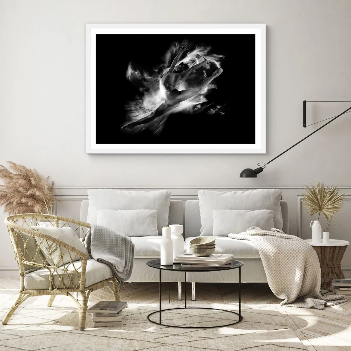 Poszter fekete keretben - Elakadt a repülésben - 100x70 cm