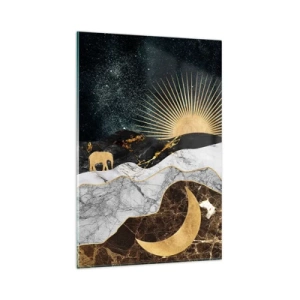 Üveg kép - Örök törvények - 80x120 cm