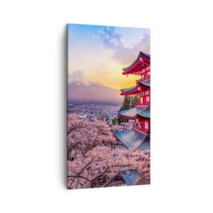 Vászonkép - A japán lélek lényege - 45x80 cm