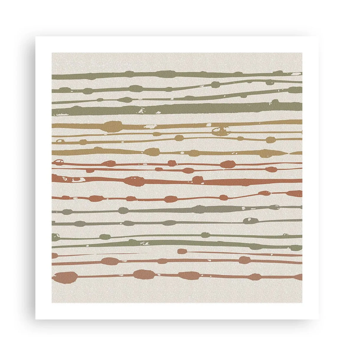 Poszter - Zenei színjegyzetelés - 60x60 cm