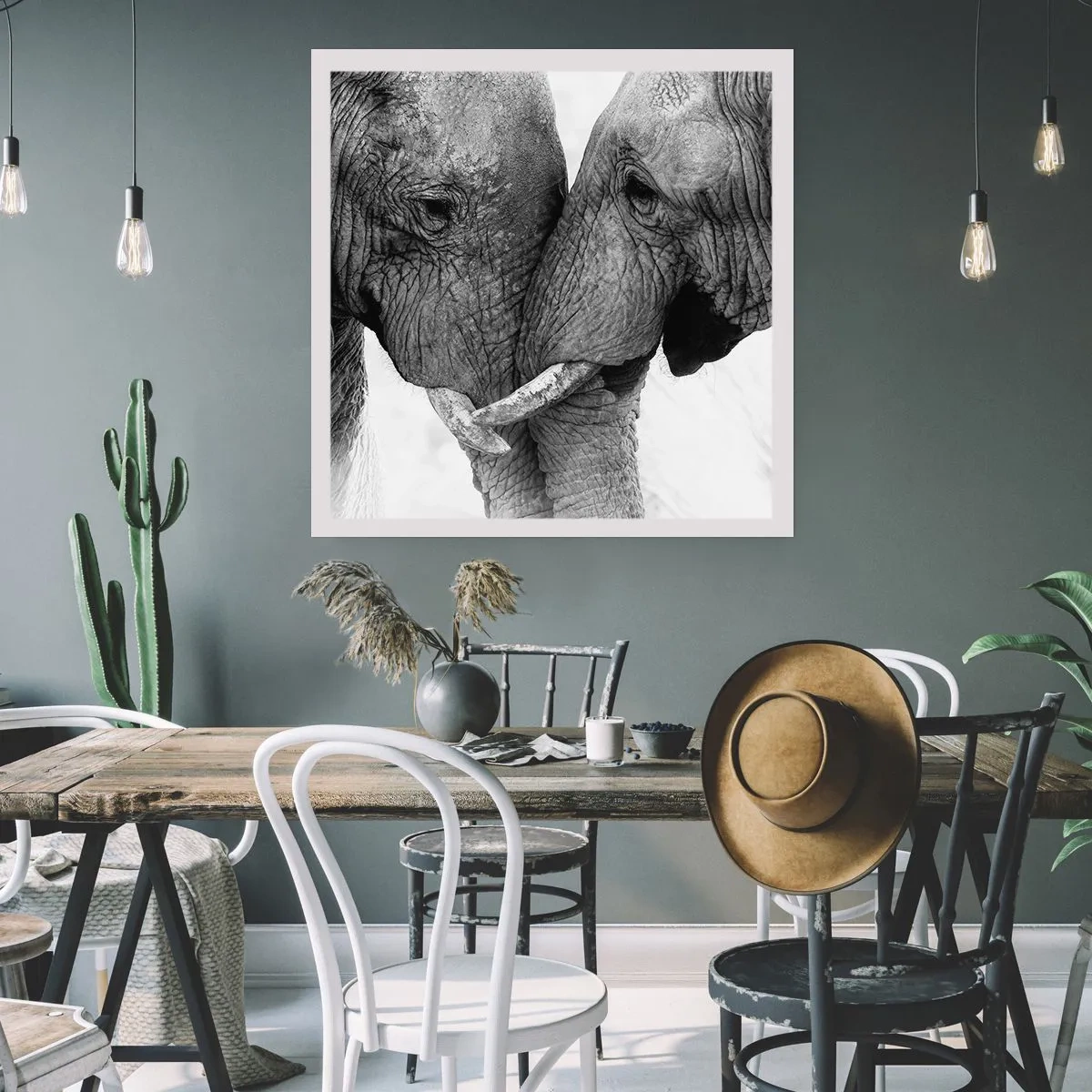 Poszter - Szívélyes vallomás - 30x30 cm