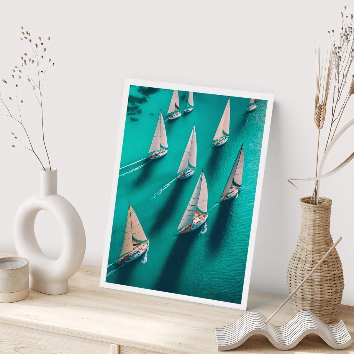 Poszter - Versengés a széllel - 50x70 cm