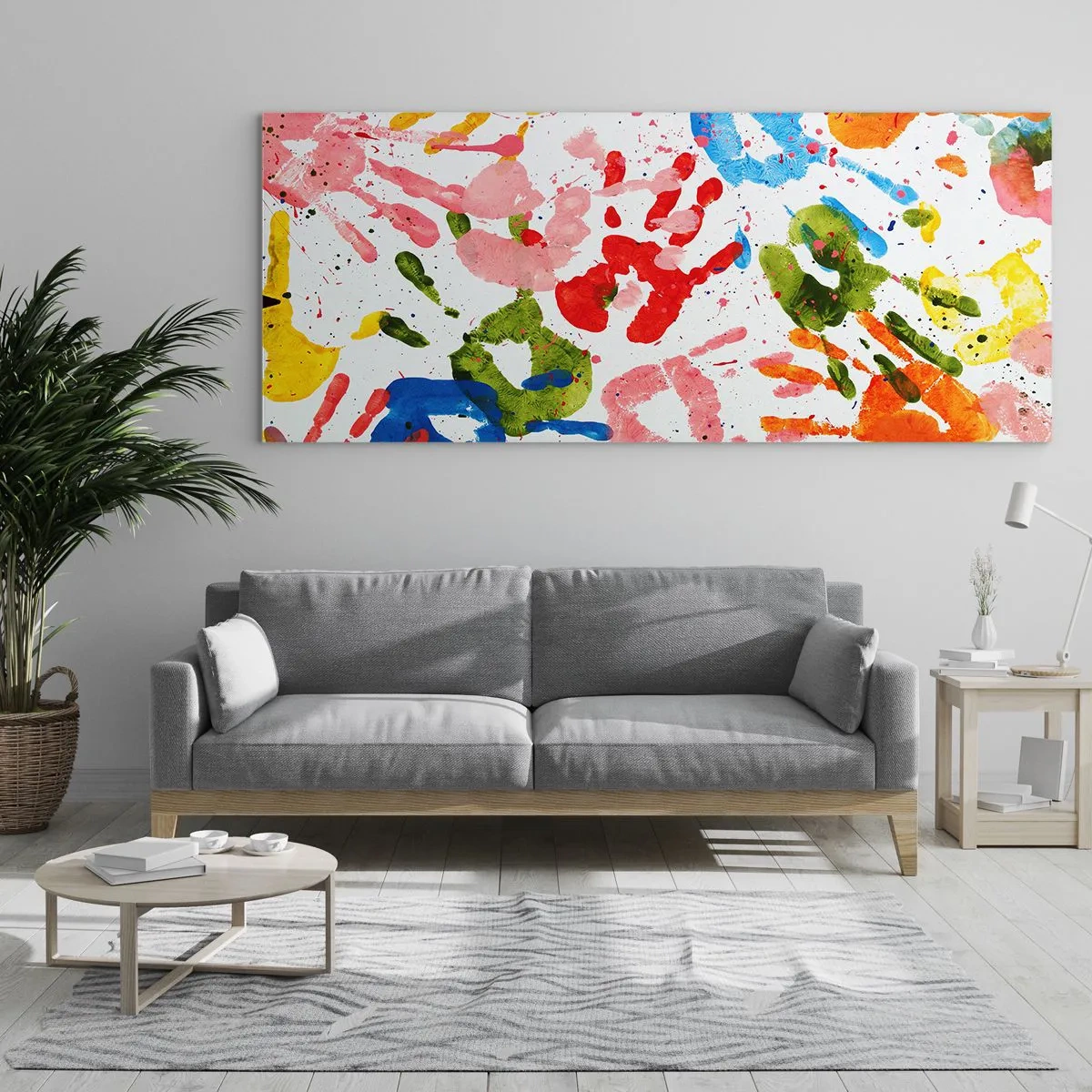 Üveg kép - Kövesd a nyomokat - 140x50 cm