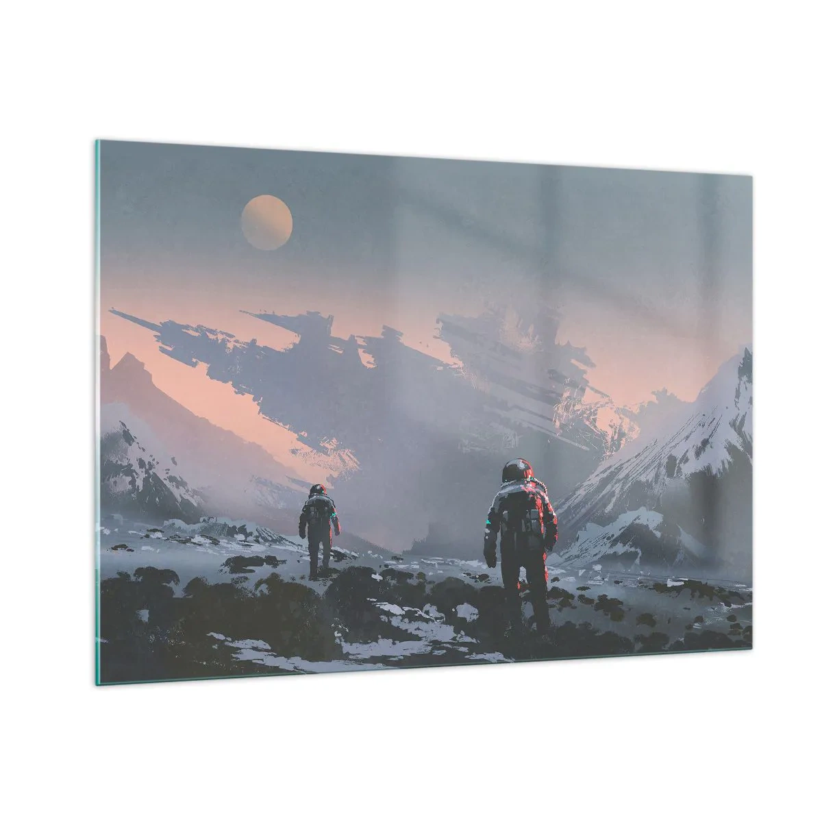 Üveg kép - Ismeretlen csillag alatt - 100x70 cm