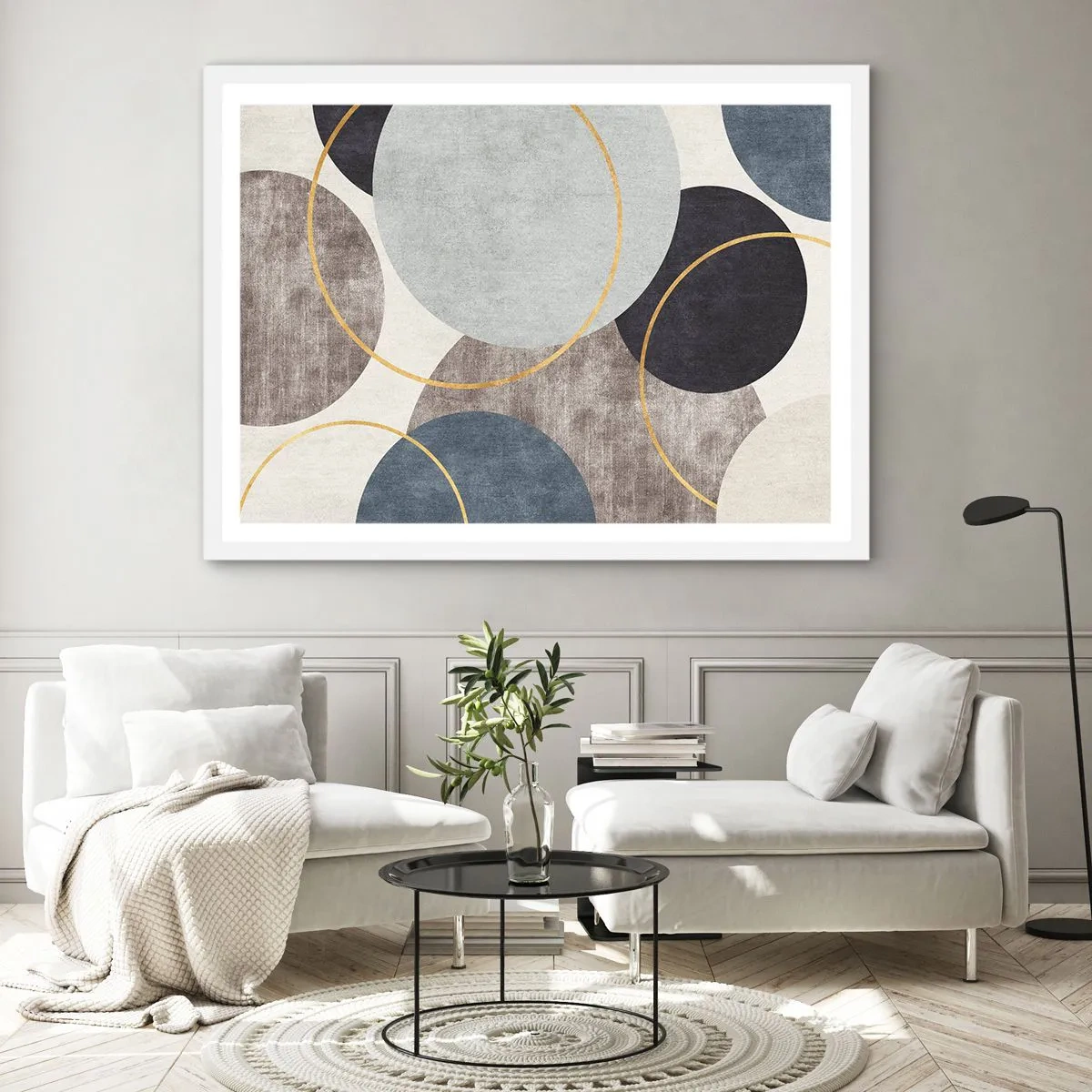 Poszter fekete keretben - Kerékről kerékre - 100x70 cm