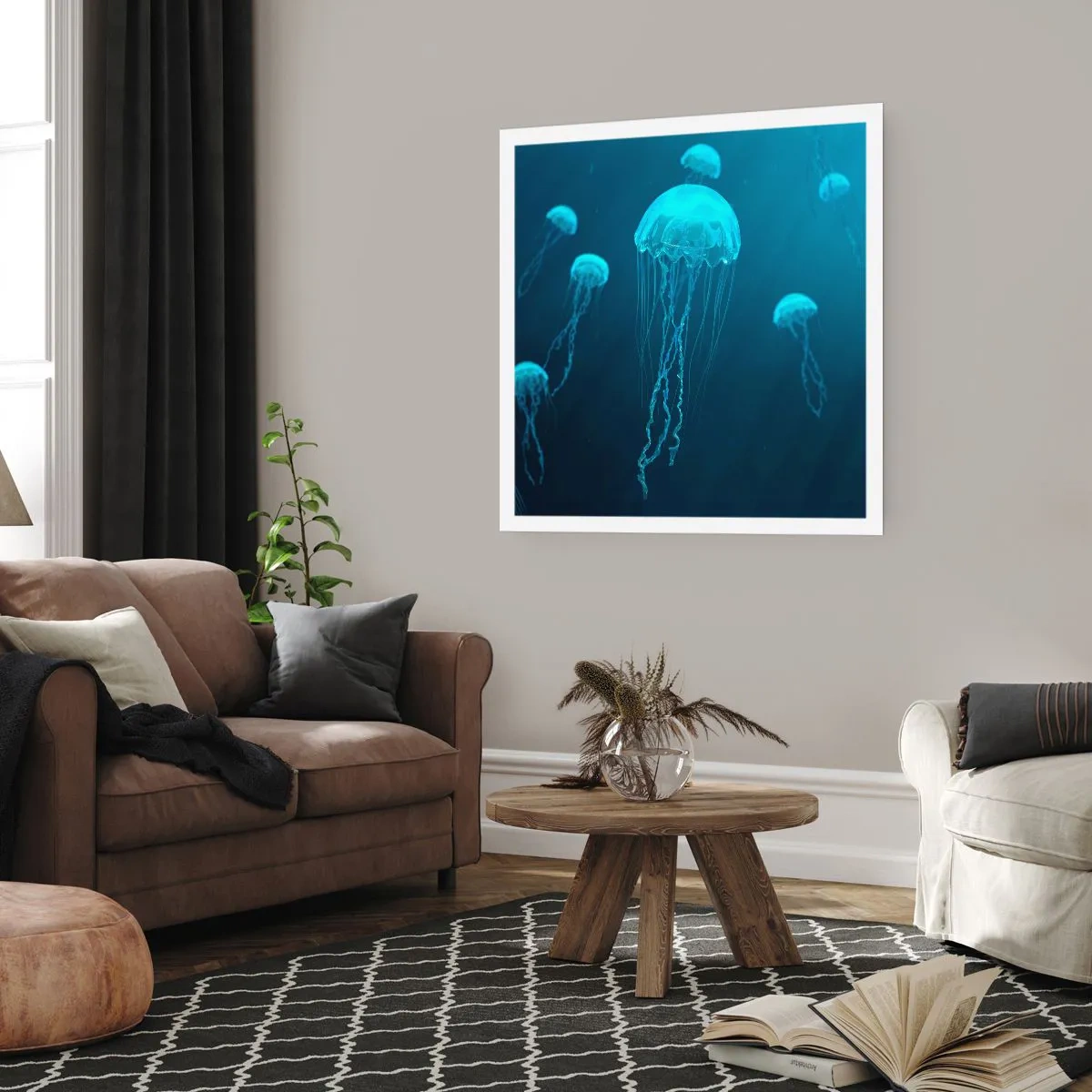 Poszter - Óceáni tánc - 60x60 cm