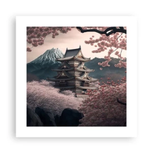 Poszter - A cseresznyevirágzás országa - 40x40 cm