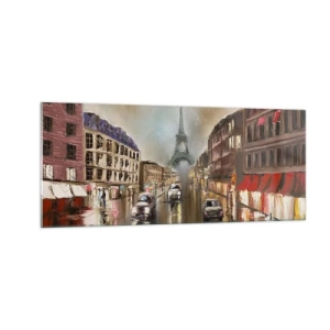 Üveg kép - Csak ő számít - 100x40 cm