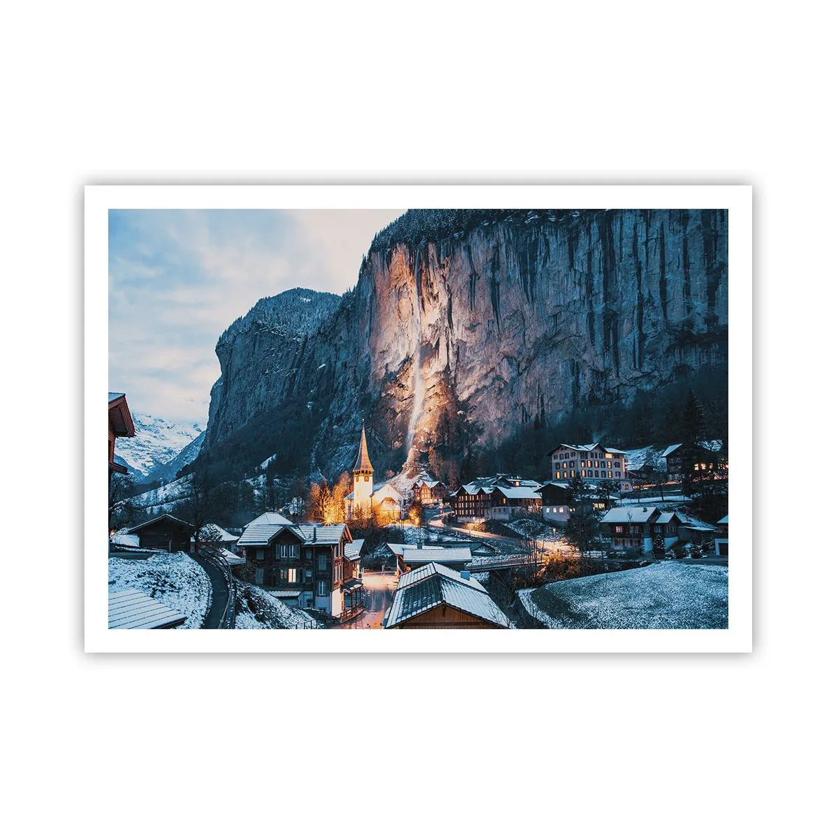 Poszter - A tél ragyogó szelleme - 100x70 cm