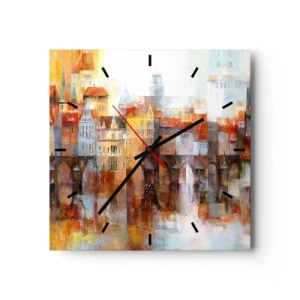 Falióra, Óra - A híd alatt is gyönyörű - 30x30 cm