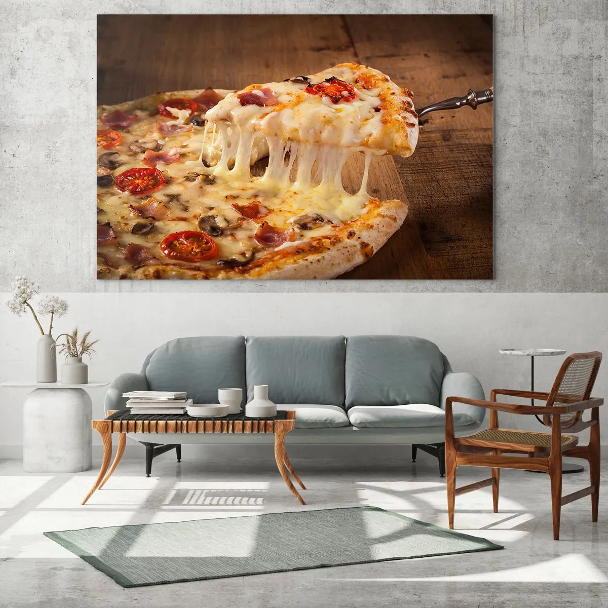 Üveg kép - Az olasz művészet remekműve - 120x80 cm
