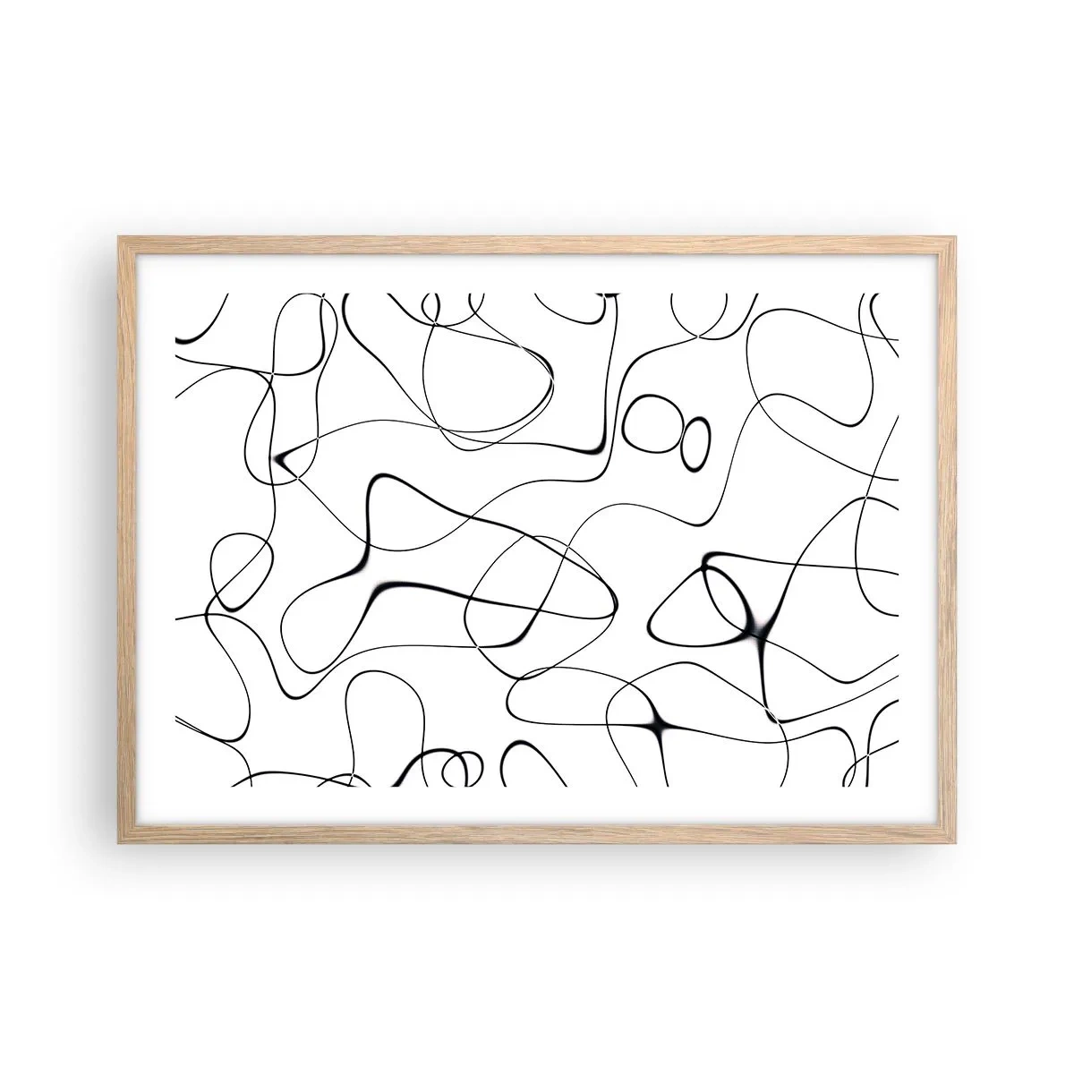 Poszter világos tölgy keretben - Életutak, sorsok - 70x50 cm