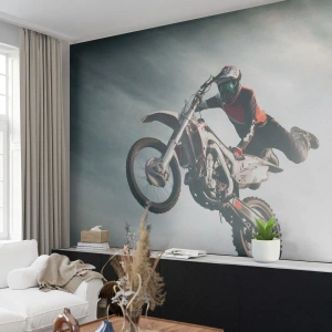 Egyedi tapéta Premium Sand - Nincs szórakozás kockázat nélkül - Motocross, Motorkerékpár, Motorkerékpáros