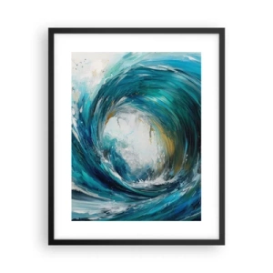 Poszter fehér keretben - Tengeri portál - 40x50 cm