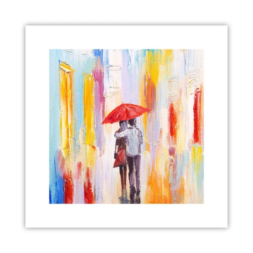 Poszter - Hadd essen az eső - 30x30 cm