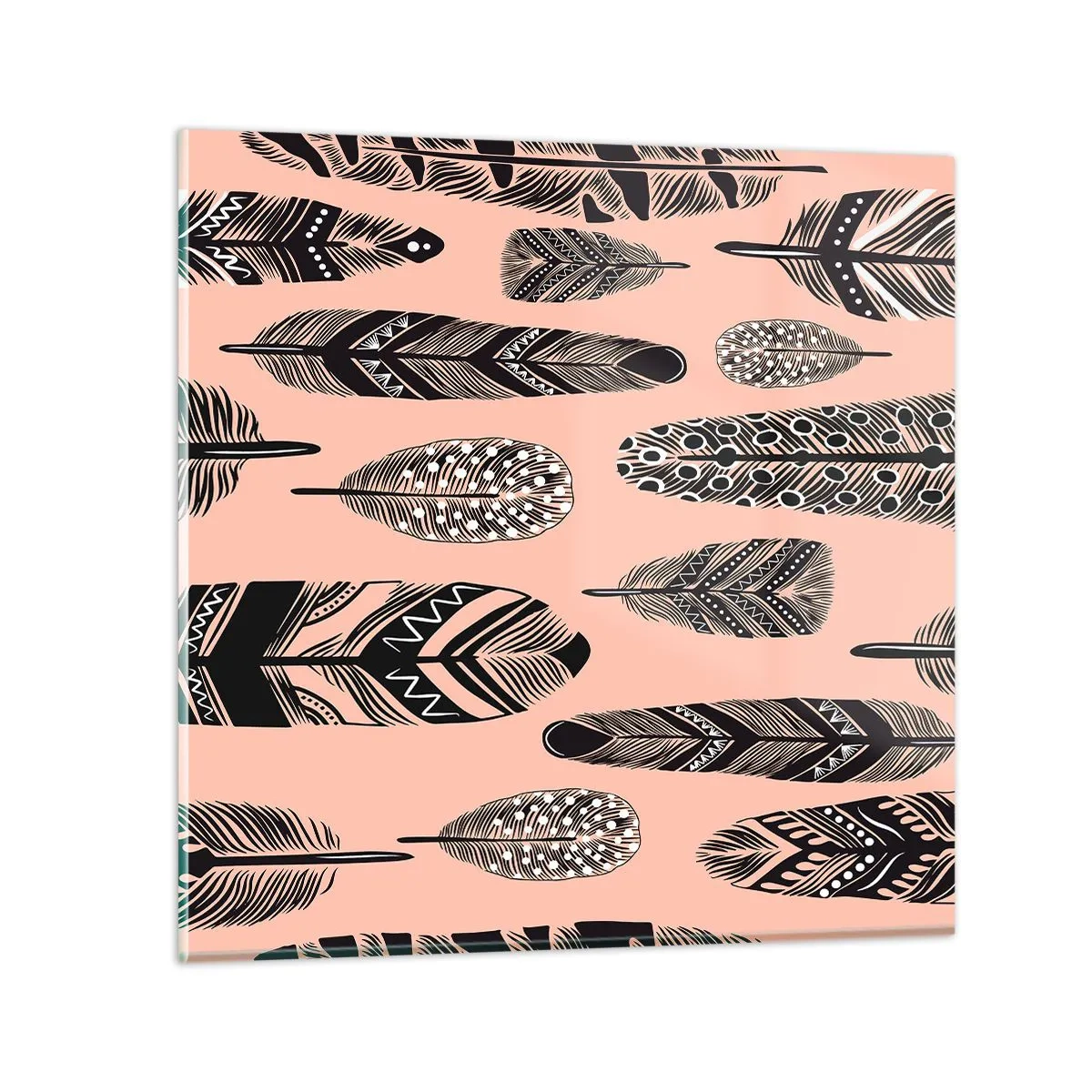 Üveg kép - Indiai gyűjtemény - 60x60 cm