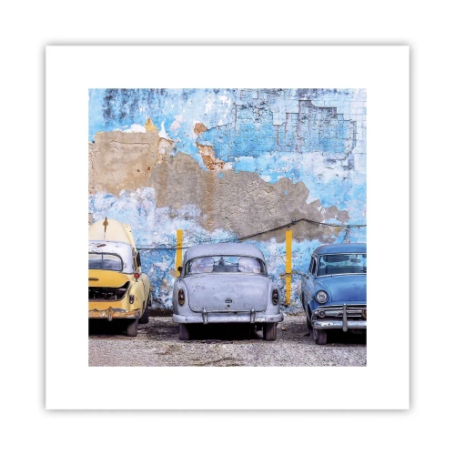 Poszter - Veteránok találkozása - 30x30 cm