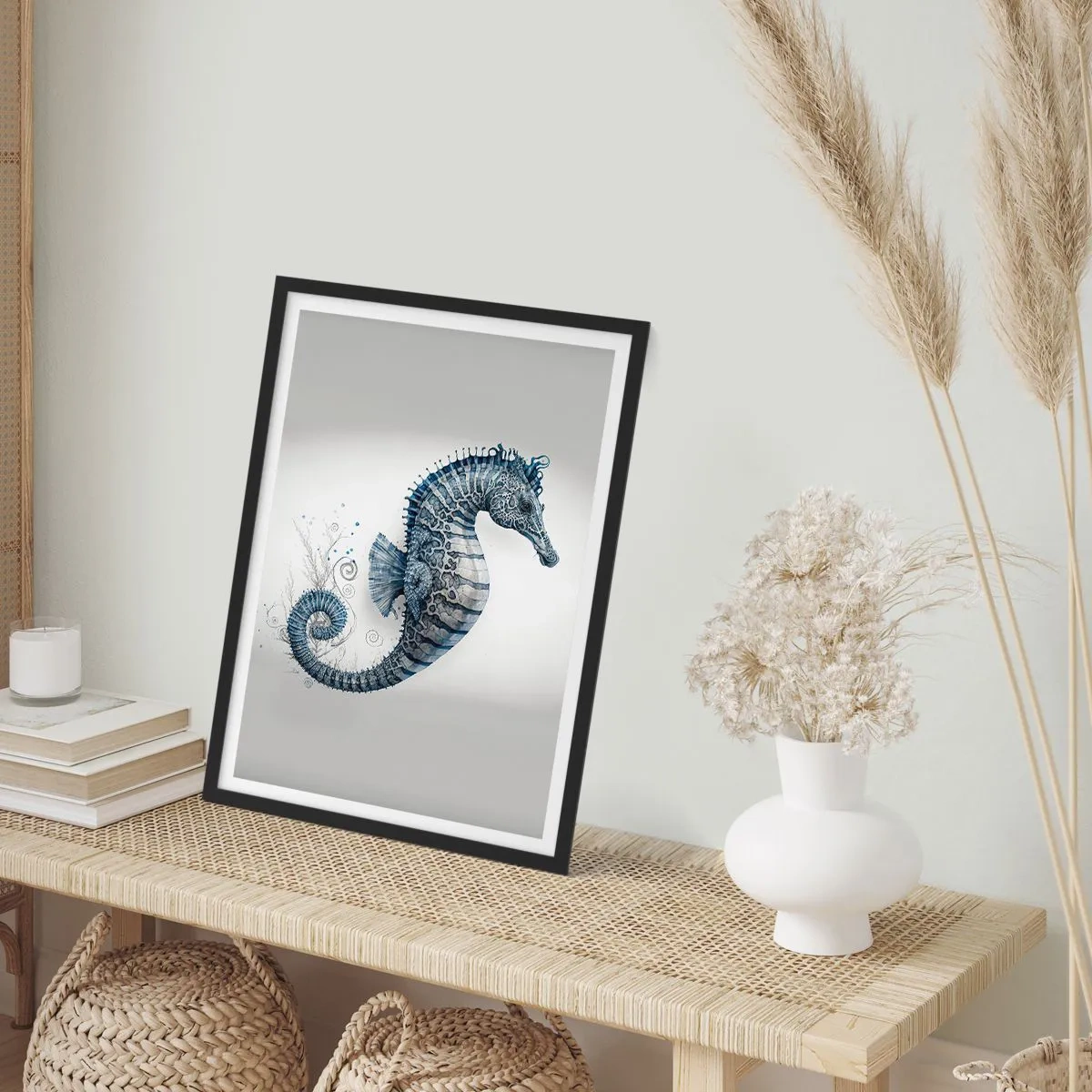 Poszter fehér keretben - A természet finom tréfája - 30x40 cm