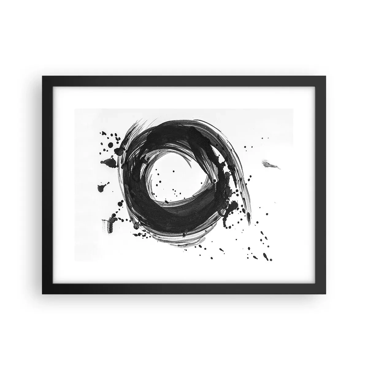 Poszter fehér keretben - A teremtés örvénye - 40x30 cm