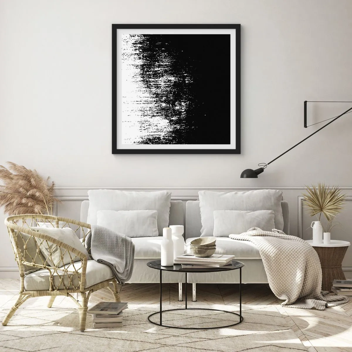 Poszter fehér keretben - És a győztes ... - 30x30 cm