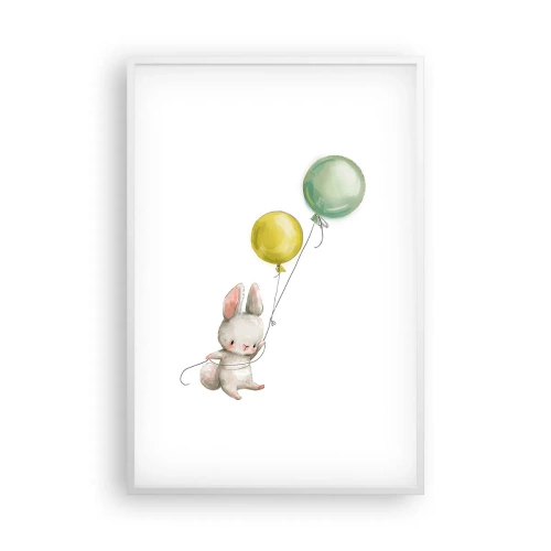 Poszter fekete keretben - Én is repülök! - 61x91 cm