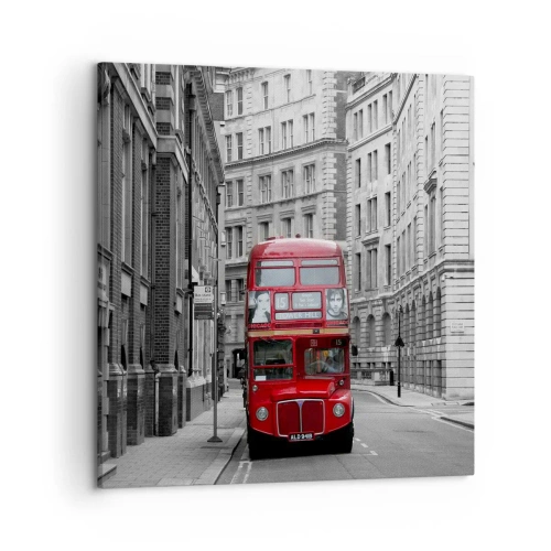 Vászonkép - A mindennapi életnek nem kell szürkének lennie - 50x50 cm